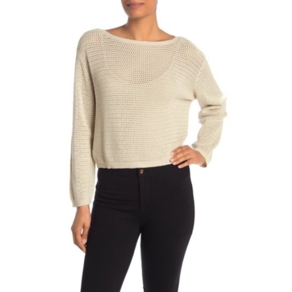 RDI Modern Designer Open Stitch Pullover Sweater